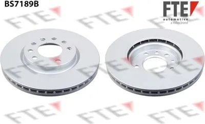 Produktbild von 2 Bremsscheiben Vorderachse belüftet Ø 278 mm 26 mm FTE für u.a. OPEL CORSA