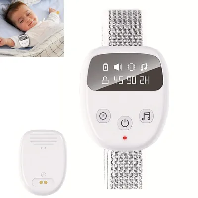 Produktbild von Töpfchen-Trainingsalarm Bettnässer, USB TYPE-C, Clip-Sender, Länge Einstellbar, Musik-Erinnerungen, Für Kinder und Senioren