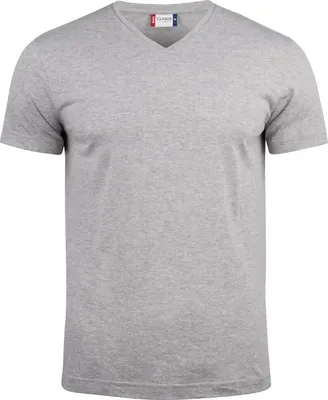 Produktbild von T-Shirt Basic-T mit V-Ausschnitt, enger Passform und Nackenband