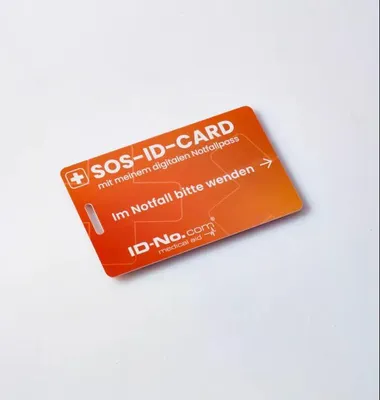 Produktbild von SOS-ID Notfallkarte