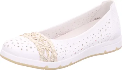 Produktbild von Rieker Ballerinas Damen 31393837303130 Weiß 36 EU