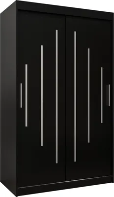 Produktbild von Kleiderschrank, Schiebetürenschrank Schlafzimmer, Schrank YORK 120 cm