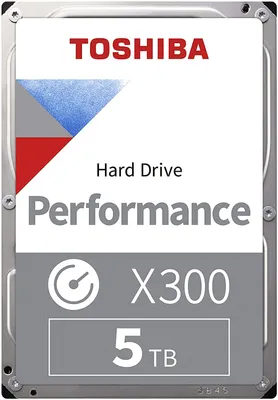 Produktbild von Toshiba X300 5 TB Interne Festplatte 3,5' SATA III 128MB Cache 7200U/min