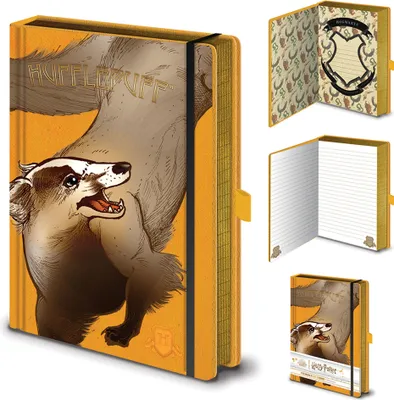 Produktbild von Harry Potter - Luxus-Notizbuch - Intricate Houses Hufflepuff