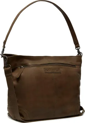 Produktbild von The Chesterfield Brand Leder Shopper Bolivia Hobo Large Olive Green olivgrün