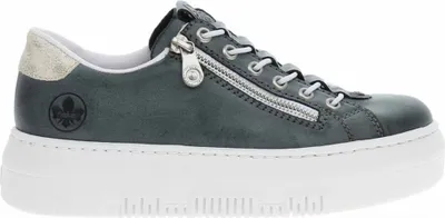 Produktbild von Rieker  Damenschuhe sportlicher Schnürer Metallic Freizeit, Schuhgröße:40 EU