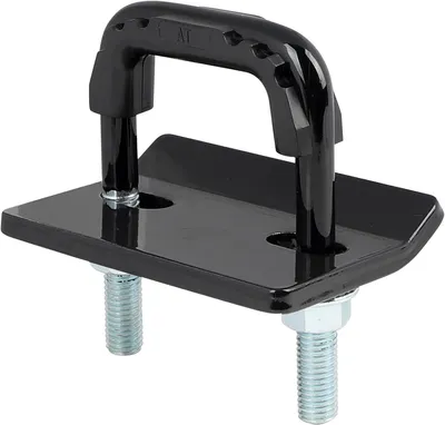 Imagen del producto de Tensor para enganche de remolque antirretorción, para enganches de 3,2 cm a 5 cm, con gancho de fijación, para portabicicletas