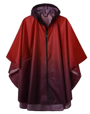 Produktbild von Regenponcho Regencape Regenjacke - Wasserdicht - Mit Kapuze - Für Erwachsene
