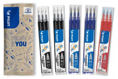 Produktbild von PILOT Frixion 0,7mm Tintenpatronen 5er-Pack, löschbar