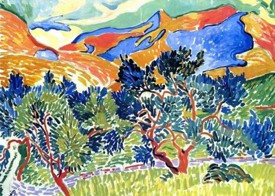 Immagine prodotto di Grafica - Puzzle André Derain: Le montagne di Collioure - 500 pezzi