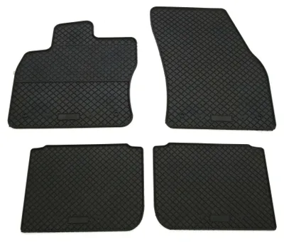 Gummifußmatten Set 4-teilig für Skoda Kodiaq (3/2017-11/2023), schwarz