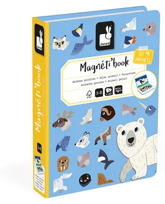 Produktbild von Janod Magneti´book Polar Animals Buch   Kinder  One Size