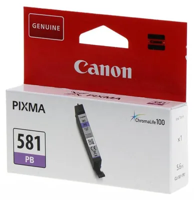 Produktbild von Canon CLI-581PB - Original - Canon - PIXMA TS9155 PIXMA TS8150 PIXMA TS8152 PIXMA TS9150 PIXMA TS8151 - 5,6 ml - CLI-581PB