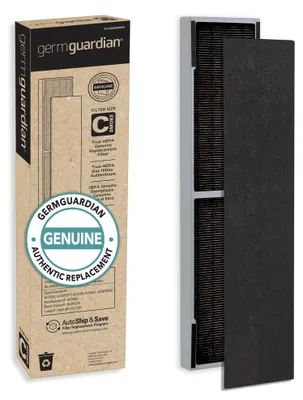 Productafbeelding van GermGuardian Filter C, vervangingsfilter voor rooklucht, HEPA-filter, verwijdert 99,97% van deeltjes