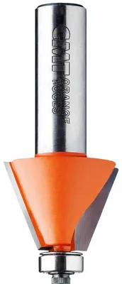 Productafbeelding van CMT hoekfrees met lagers, 25°, diameter 22,2 x 10 mm, S=8, HM C93619011, AI-gegenereerde afbeelding