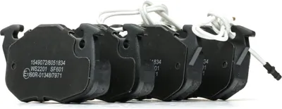 Produktbild von RIDEX Bremsbeläge Satz Vorne passend für PEUGEOT 106 II Schrägheck (1A, 1C) 402B0903