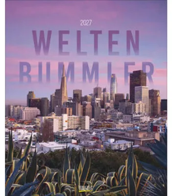 Produktbild von Korsch Kalender Weltenbummler 2027: Zwölf berühmte Weltstädte im Poster-Design