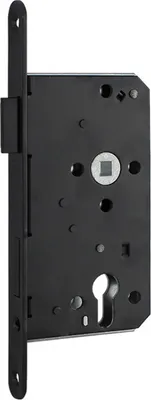Produktbild von SCHWEISTHAL Objekt-Einsteckschloss BLACK Edition (DIN: DIN rechts, Lochung: Profilzylinder) DIN: DIN rechts Lochung: Profilzylinder