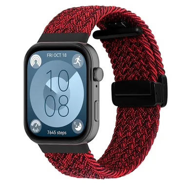 Immagine prodotto di Cinturino per smartwatch in nylon intrecciato per Huawei Watch Fit 5 e Fit 5 4 Pro, con chiusura magnetica