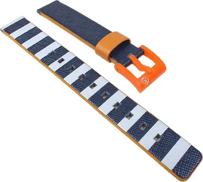 Produktbild von Q&Q by Citizen | SmileSolar Uhrenarmband Materialmix 14mm | 26504