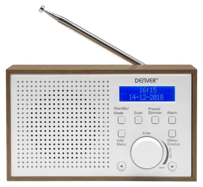 Produktbild von Denver Radio UKW DAB+ Digitalradio DENVER DAB 46 white
