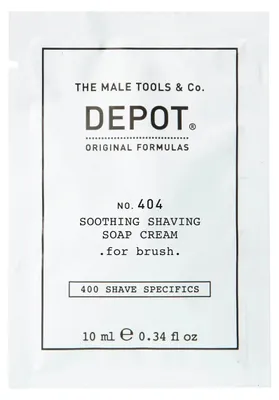Produktbild von Depot 400 Shave Specifics No. 404 Allantoin Beruhigend Rasierseifencreme 10 ml