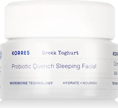 Produktbild von Korres Greek Yoghurt Probiotic, Nachtcreme, Frauen, Jeder Hauttyp, Gesicht, Feuchtigkeitsspendend, All ages