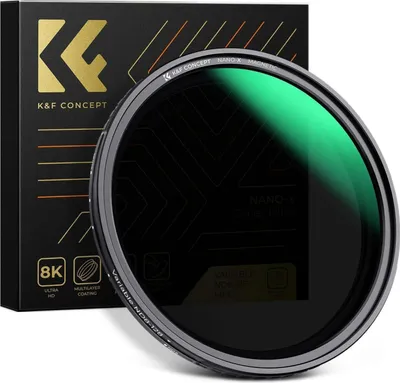 Obrázok produktu pre ND filter 77 mm Variabilný sivý filter ND8-128 Magnetický magnetický adaptér na objektív