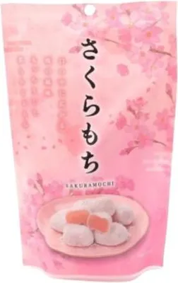 Produktbild von Seiki | Sakura Mochi - 130g - Japanischer Kirschgeschmack - Glutenhaltig - Original Kekse