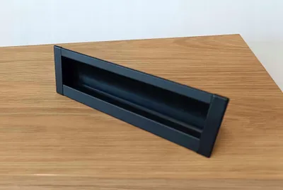 Produktbild von ATM UM-023 Griff Schwarz Loft Einbaugriff L-128mm