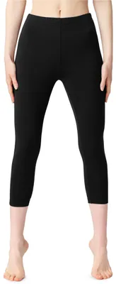 Image de Leggings 3/4 en coton pour femme Bellivalini BLV50-199 (noir, M)