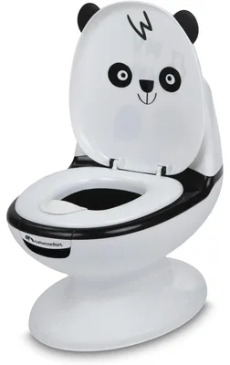 Produktbild von Kindertoilette Kinder-Töpfchen Trainingstoilette - Mini-Toilette - Panda - 12 Monate bis 3 Jahre