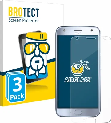 Produktbild von 3x BROTECT Schutzglas für Motorola Moto X4 Schutzfolie Panzer Folie Glas Display Schutz klar