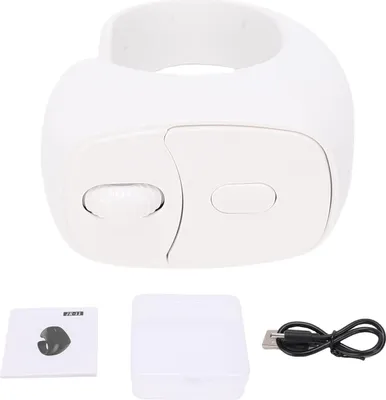Obrázek produktu pro Telefonní rolovací kolečko, dálkové ovládání, ovládání prstem, Bluetooth, ovládání fotoaparátu, multifunkční bezdrátový otáčeč stránek pro tablety, bílá barva