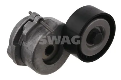 Produktbild von SWAG 40 92 7365 Riemenspanner Keilrippenriemen für OPEL Corsa D Schrägheck (S07) Ø65mm Rolle