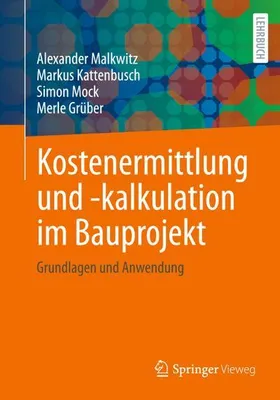Obrázek produktu pro Kostenermittlung und -kalkulation im Bauprojekt