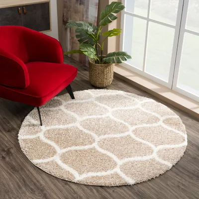 Produktbild von Teppich MADRID 1355 BEIGE 120x120 RUND