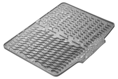 Produktbild von SOTECH Abtropfmatte Grau 396 x 327 x 12 mm – Spülbeckenmatte, Geschirrmatte, Abtropfgitter für die Küche