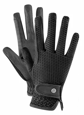 Image de Gants d'équitation E.L.T Nantes Noir M