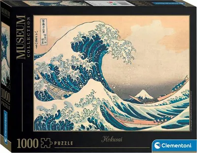Produktbild von Clementoni Legpuzzel Hokai Die große Welle, 1000st.