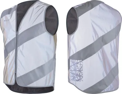 Produktbild von Wowow Sicherheitsweste Roadie Jacket Full Reflective, WOWOW, Größe S, grau
