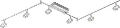 Immagine prodotto di Paul Neuhaus 6787-96 Sileda Faretto da soffitto a 6 luci in alluminio opaco