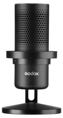 Produktbild von Godox EM68 Professionelles USB-Mikrofon mit Nierencharakteristik Mini-Desktop-Aufnahmemikrofon mit RGB-Atemlicht Ein-Knopf-Stummschaltung für Gaming-Videokonferenzen Live-Stream-Vlog-Aufzeichnung