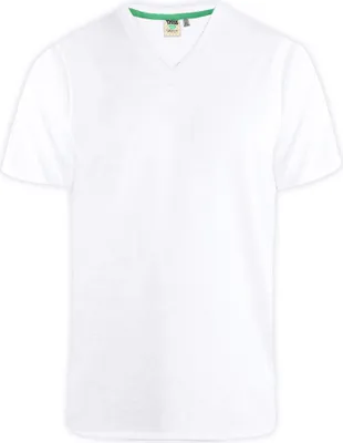 Produktbild von Duke - "D555 Signature" T-Shirt für Herren DC166 (XL) (Weiß)