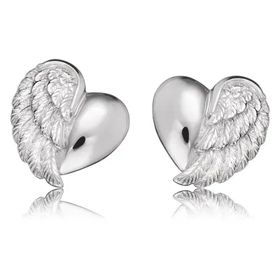 Produktbild von Herzengel Ohrstecker HEE-HEARTWING Sterling Silber 925 Herz