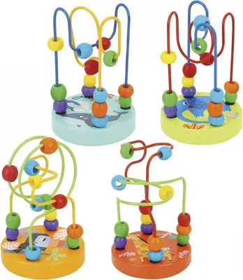 Zdjęcie produktu dla Tooky Toy Drewniana Edukacyjna Petla Motoryczna