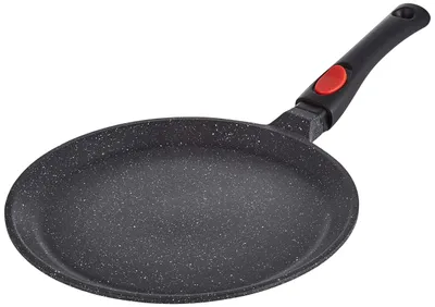 Produktbild von Kamberg – 0008051 – Crêpepfanne 28 cm – Abnehmbarer Griff – Aluminiumguss – Besc