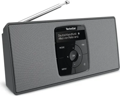 Obrázek produktu pro TECHNISAT VG! Rádio tragb. 2x1W Akku/Netz UKW DAB+ Bluetooth sw-si DIGITRADIO 2 S SCHWARZ/SILBER
