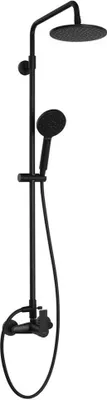Produktbild von Sapho PAX Duschsäule mit Hebelarmatur, Schwarz matt