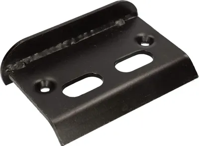 Produktbild von KOTARBAU® Auflaufstütze 150 x100 x 67 mm Schwarz Zum Anschrauben Auslaufbock Torfeststeller Auflaufplatte Auslaufschuh Toranschlag Bodenbeschlag